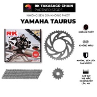 Yamaha Taurus Motorcycle Chain Sprocket - RK Chain Sprocket - Steel Sprocket - Sealless Chain