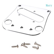 Mary Drill Guitar Bridge Plate Music Instrument Accessory for B5 B50 Vibrato Systems Enhanced Resona
