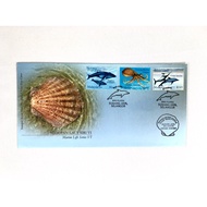 Pos Malaysia Setem / Stamp Set - Marine Life Series 6 (2004)