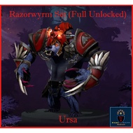 Dota 2 Ursa Razorwyrm Set