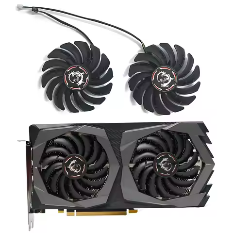 For MSI RTX 2060 2060S GAMING Z/X Magic Dragon Graphics Fan 87mmn 4pin DC 12V 0.4A PLD09210S12HH RTX