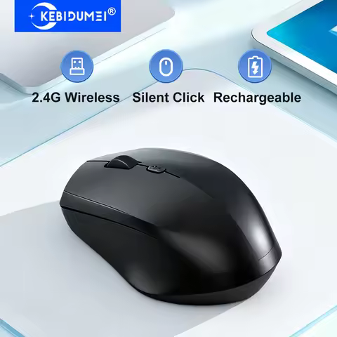 2.4G Wireless Mouse Rechargeable Mouse Gaming Mouse 1600DPI Office Silent Click Mice Optical Mouse F