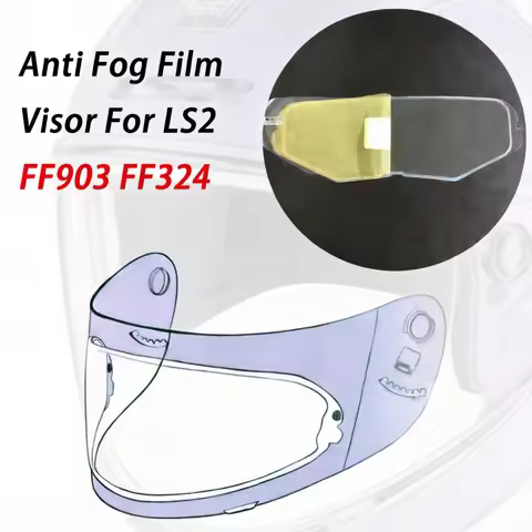 Visor Anti fog Fit for LS2 FF903 FF324 motorcycle Helmet Visor Anti-Fog Film Clear