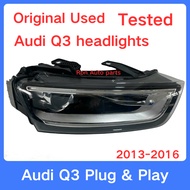 Audi Q3 headlight q3 HeadLamp Left Right Tested Plug & Play Original Used 2013-2016
