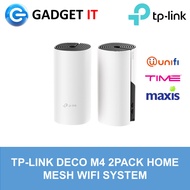 TP-LINK AC1200 DECO M4 WHOLE HOME MESH WI-FI SYSTEM ROUTER (RT-TPL-DECO-M4-2PACK / RT-TPL-DECO-M4-3P