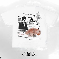 CUP OF JOE - THE 1975 - SOMBER Print Tshirt Collage About You - Multo - Back to Friends Overisze