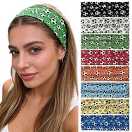 Football Headband World Cup Cheer Headband Elastic Sports Headband Unisex Antiperspirant Headband
