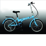 K-BIKE จักรยานพับได้ จักรยานพกพา FOLDING BIKE 20 นิ้ว รุ่น 20K62 รุ่นใหม่! (สีเขียว)
