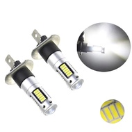 Car LED Fog Lights light bulb H1 H3 H27 880 881 12V 3000K yellow 6000K white 6W 1000Lm 4014/30pills 