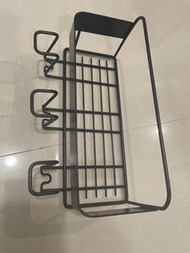 [95%新] 黑色浴室架 置物架 $30 面交