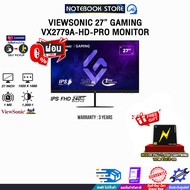 [ผ่อน 0% 6 ด.] VIEWSONIC 27” GAMING  VX2779A-HD-PRO MONITOR(IPS FHD/240Hz)/ประกัน 3 YEARS