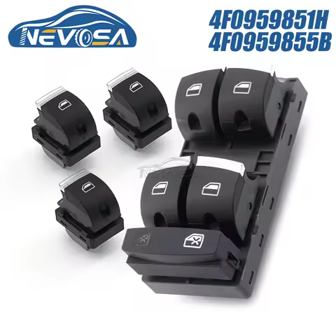 NEVOSA 4F0959855B 4F0959851H For Audi A3 A4 S4 RS4 A6 S6 RS6 C6 Q7 8P1 8PA 2004 2005 2015 Car Single