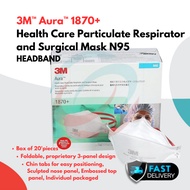3M 1870+ Particulate Respirator and Surgical Mask N95 (20pcs/Box)