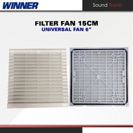 Exhaust Filter 804 Basic Fan Panel 6" inch (UK 12cm - 15cm)
