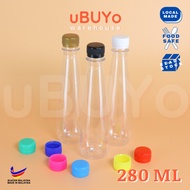 Empty Water Bottle 280ml Air botol kosong including cap
