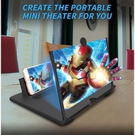 10 Inch 3D HD Mobile Phone Screen Stand Portable Amplifier Stand Magnifier Screen Amplifier