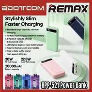 Remax RPP-521 Bole Series 20W+22.5W PD+QC 20000mAh Power Bank