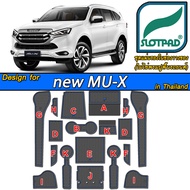 SLOTPAD ยางรองหลุม ISUZU new Mu-X ปี 2020-ปัจจุบัน ตรงรุ่นรถเมืองไทย พวงมาลัยขวา แผ่นรองหลุม มิวเอ็ก