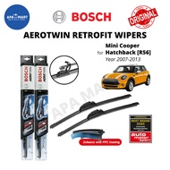 BOSCH Aerotwin Retrofit U Hook Wiper Set for Mini BMW Mini Cooper Hatchback [R56] (Year 2007-2013) (