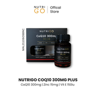 Nutrigo CoQ10 300mg Plus 2x30's