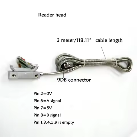 SNS NTS SINPO JCXF JCXE FTN Linear Scale Sensor Reader Head 5microm Linear Sensor 1um Linear Encoder