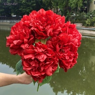 ELMER Simulation Peony Flowers, Durable Silk Flowers Artificial Flowers, DIY Bridal Bouquet Exquisite Beautiful Fake Flower Table Decoration