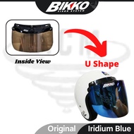 BOGO Visor 3 Button BG05 BG25 BO GO Bikko helmet SGV MS88 MAGNUM ARC Swan Clear Tinted Dark Grey Smo