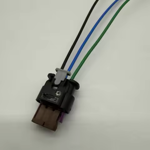 3P 4F0973703A 4F0973703 Car Reversing Radar Socket Auto Sealed Wire Cable Connector For VW Audi 4F0 