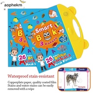 AOPHEKM Learning E-Book, Sound Effects English Mandarin Indonesian 3-in-1 Language E-Book, Creative 