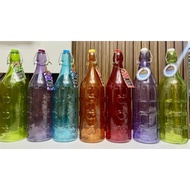 Colorful Drinking Water Bottle Flip Top 1Litre
