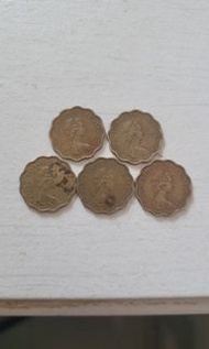 1975-1979 英女皇硬幣