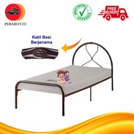 P2U 3V Katil Single Besi / Bingkai Katil / Single Bed Frame / Metal Single Bed / Bed Frame /