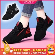 READY STOCK💝GRIMO Loopfour Sneaker Women's Sport's Shoes Kasut Outdoor Lelaki Wanita Men's Sneakers 