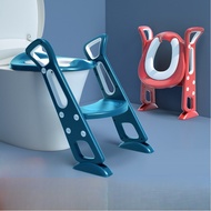 Baby Ladder Toilet Mat Children Ladder Armrest Toilet Stool Children Foldable Toilet Toilet Folding Toilet Stool