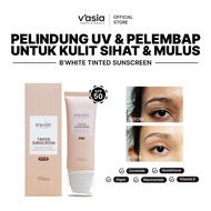 V'ASIA B'WHITE TINTED SUNSCREEEN - Niacinamide, Ceramide, Glutathione, Algae, Vitamin E
