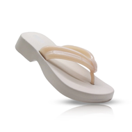 Rumahkaki - Sandal Jepit Wedges 4cm Wanita Sendal Karet Jelly EVA Rubber Cewek Anti Slip Hilos 2437L