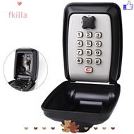 FKILLA1 Key Code Lock, with Push Button Waterproof Key Lock Box, Creative Wall Mount Digit Combination Key Storage Secret Box
