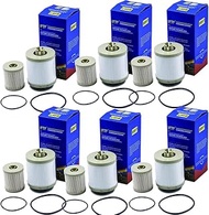 iFJF FD4616 Fuel Filter Lower Lifter Pump Filter and Upper Fuel Bowl Filter Replacement for 6.0L V8 