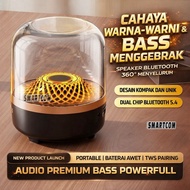 SMARTCOM Wireless RGB LED Super Bass Bluetooth Speaker