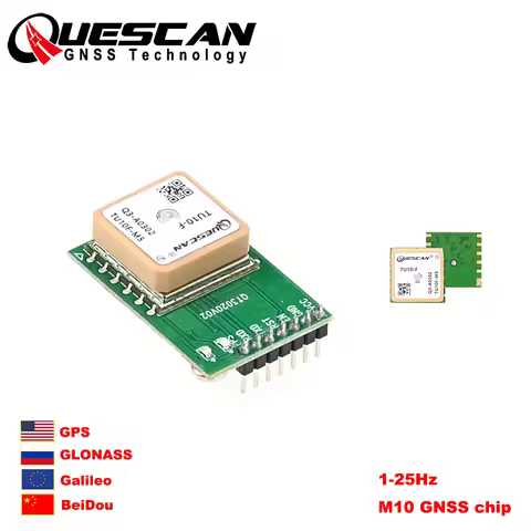 TU10F UBX-M10050-KB M10 SMT SMD GPS GNSS Module for Portable Devices GPS Galileo GLONASS BeiDou Rece
