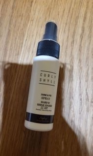 Curlyshyll shine and fix hair spray curly shyll