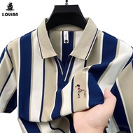 Men'sPOLO Shirt, striped polo Shirt, cool men's Shirt, premium men's collared Shirt, men's collared 