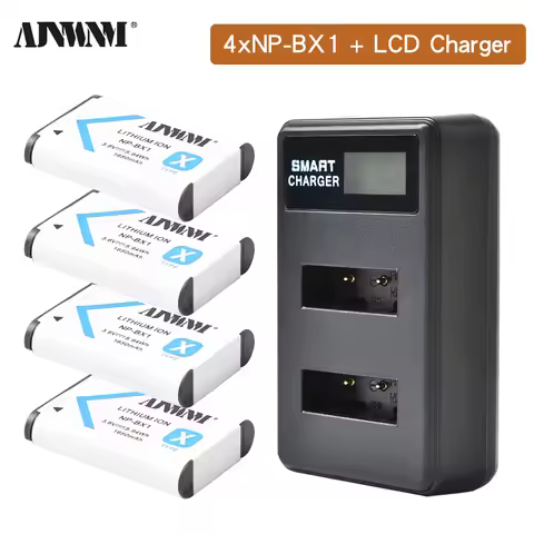 For SONY NP-BX1 npbx1 np bx1 Battery For Sony FDR-X3000R ZV-1 RX100 M7 M6 AS300 HX400 HX60 WX350 AS3
