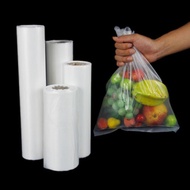 🔥Direct Factory🔥[800gm+-]Plastic Bag Roll/Food Packaging/Supermarket/Fruit/Vegetable/Storage 8x12 9x14 10x16 12x18 14x20