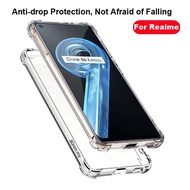 Casing Realme 9 Pro+ Transparent Case For Realme9 8 7 6 5 X70 X60 X50 Pro Plus 5G 9i 8i 7i 6i 5i 5s 