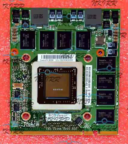 468592-001 583495-001 456190-001 490567-001 G92-975-A2/NB8E-GLM3 512M FX3600M FX 3600M for 8710W 871