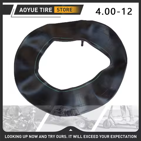 Thickening Wear-Resisting 4.00-12 Inch Tyre Inner Tube For Motorcycle Electric Tricycle ATV Butyl Ru