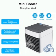 Mini Portable Air Conditioner Usb Desktop Air Conditioning Usb Convenient Air Cooler Fan Digital Humidifier Mini Air Cooling Fan