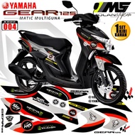 Yamaha Mio GEAR 125 Variation Striping Sticker Decal | Yamaha Mio Gear 125 SKY MOTO GP Semi Fullbody