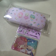 全部2件共48不拆賣 。購自日本 Sanrio Little Twin Stars 眼鏡盒 + 卡套 ，全新 大埔面交/sf到付/逢星期六下午油麻地中華書局交收 #C